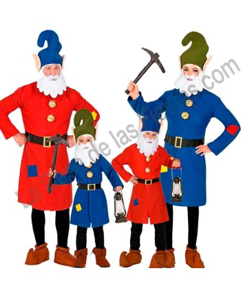 DISFRAZ GRUPO ENANITOS CASACA