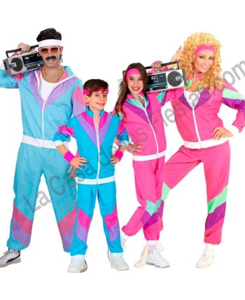 DISFRAZ GRUPO AÑOS 80 DISFRAZ GRUPO AÑOS 80