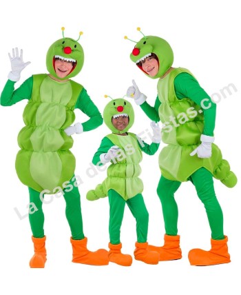 DISFRAZ GRUPO GUSANO VERDE