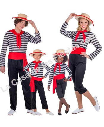 DISFRAZ GRUPO GONDOLERO FAJIN
