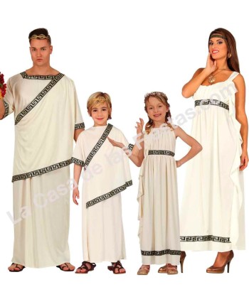 DISFRAZ GRUPO ROMANOS GRIEGOS