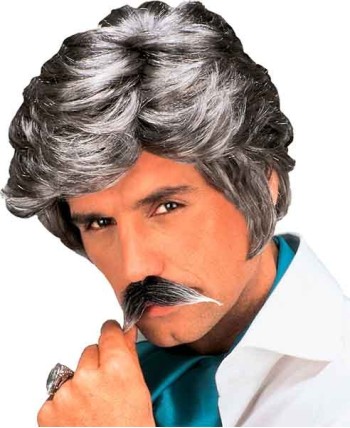 PELUCA CASANOVA CON BIGOTE PELUCA CASANOVA CON BIGOTE