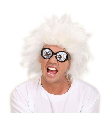 PELUCA PROFESOR LOCO BLANCO