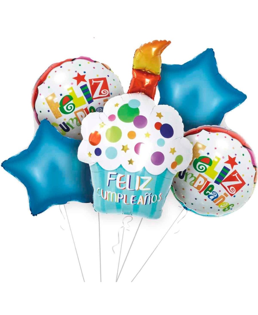 Ramo de globos de helio Feliz Cumpleaños de Pocoyó
