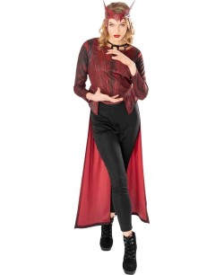 DISFRAZ DE BRUJA ESCARLATA PARA MUJER