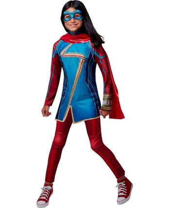 DISFRAZ DE MS MARVEL PARA NIÑA
