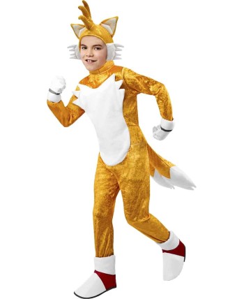 DISFRAZ DE SONIC TAILS PARA NIÑO