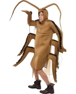 DISFRAZ DE CUCARACHA MARRON 2