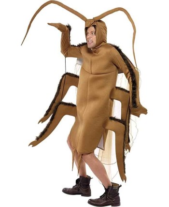DISFRAZ DE CUCARACHA MARRON