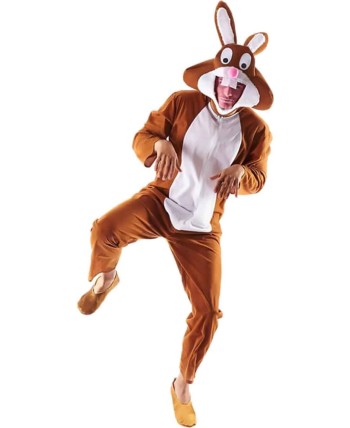 DISFRAZ DE CONEJO MARRON 