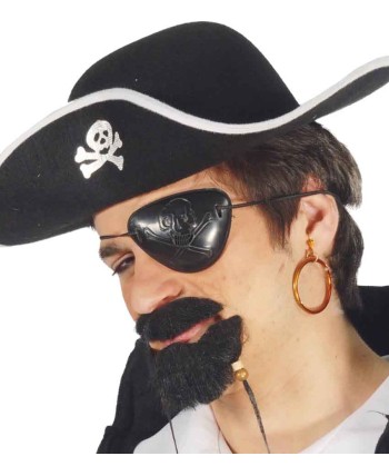 PARCHE Y PENDIENTE PIRATA