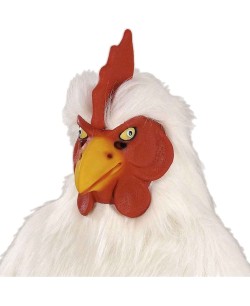 CARETA DE POLLO EN PELUCHE