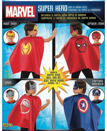 SET CAPAS SUPERHEROES MARVEL