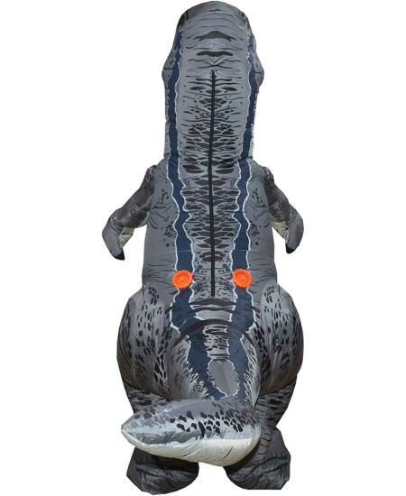 DISFRAZ DE DINOSAURIO HINCHABLE VELOCIRAPTOR ADULTO JURASSIC WORLD