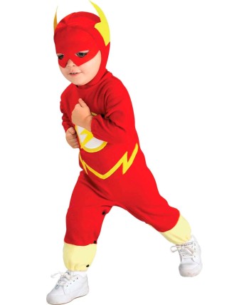 DISFRAZ DE FLASH PARA BEBE