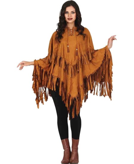 PONCHO INDIA PARA MUJER