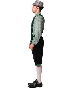 DISFRAZ DE TIROLES NEGRO CAMISA VICHY 2