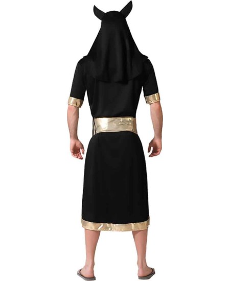 DISFRAZ DE EGIPCIO NEGRO Y DORADO PARA HOMBRE