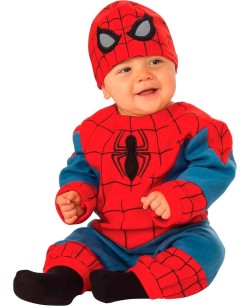 DISFRAZ DE SPIDERMAN GORRITO PARA BEBE