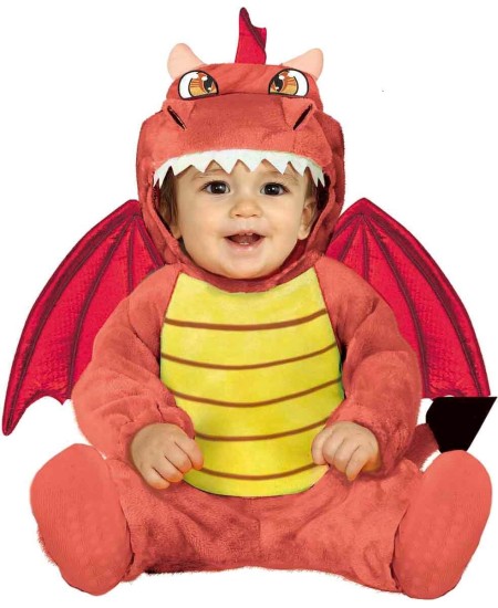 DISFRAZ DRAGON ROJO PARA BEBE