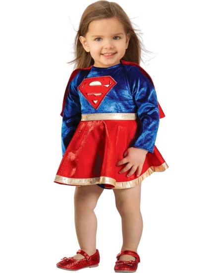DISFRAZ DE SUPERGIRL PREESCHOOL PARA BEBE