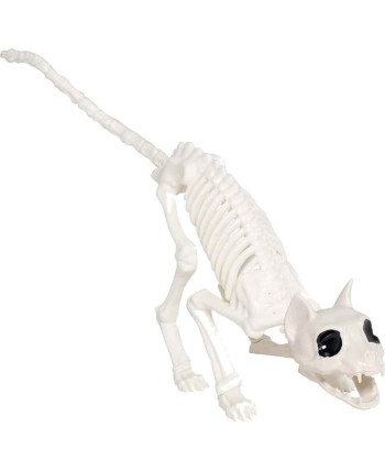 ESQUELETO DE GATO DECORACION