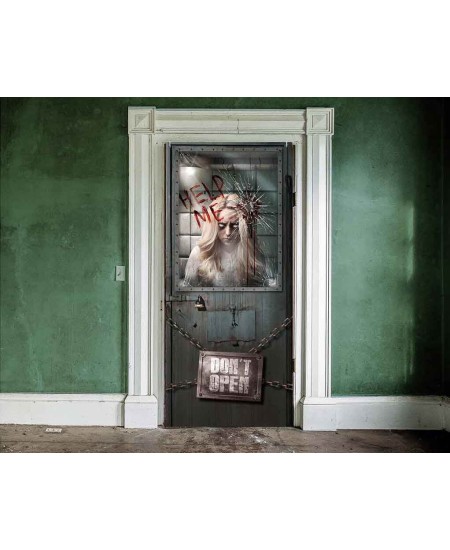 DECORACION PUERTA MANICOMIO