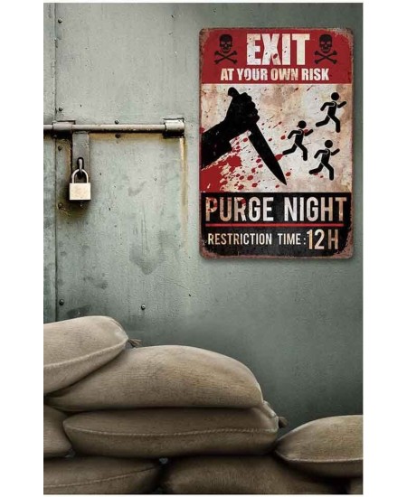 CARTEL DECORACION PURGA