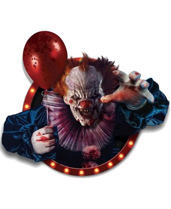 DECORACION PAYASO ADHESIVO PARED