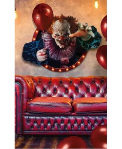 DECORACION PAYASO ADHESIVO PARED 2