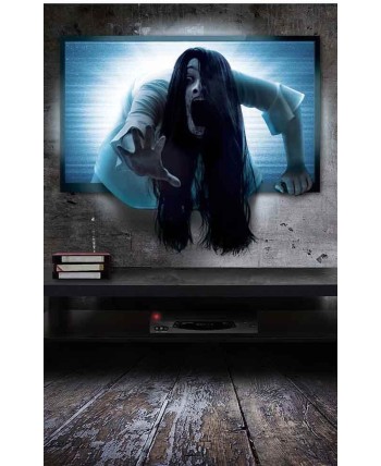 DECORACION NIÑA POSEIDA ADHESIVO PARED