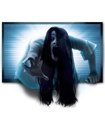 DECORACION NIÑA POSEIDA ADHESIVO PARED