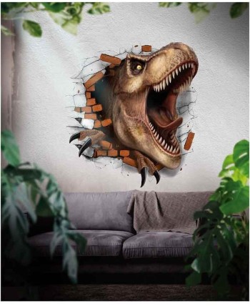DECORACION DINOSAURIO ADHESIVO PARED