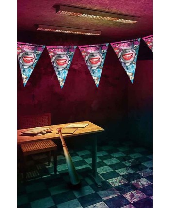 BANDERIN HARLEY PAPEL