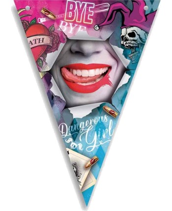 BANDERIN HARLEY PAPEL