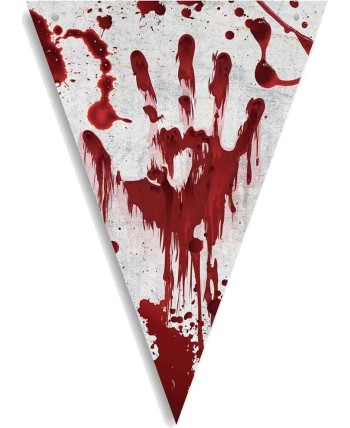 BANDERIN SANGRIENTO PAPEL