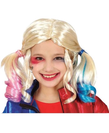 PELUCA HARLEY COLETAS PUNTAS COLORES INFANTIL
