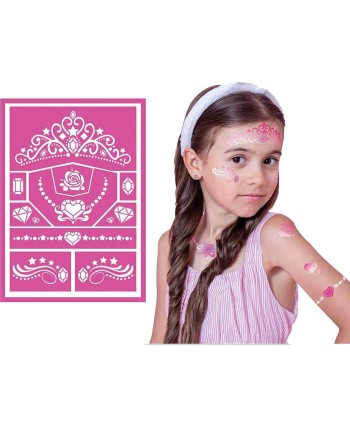 PLANTILLA MAQULLAJE PRINCESA