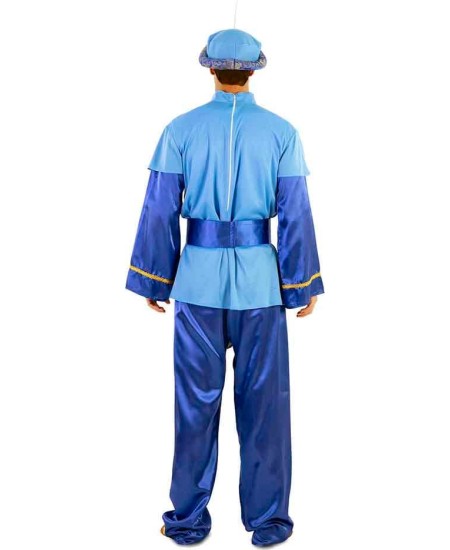 DISFRAZ DE PAJE REY MELCHOR AZUL