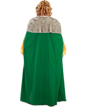 DISFRAZ DE REY GASPAR VERDE Y OCRE