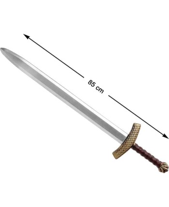 ESPADA MEDIEVAL PUÑO MARRON ESPADA MEDIEVAL PUÑO MARRON