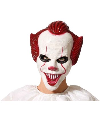 CARETA PAYASO ASESNO PLASTICO