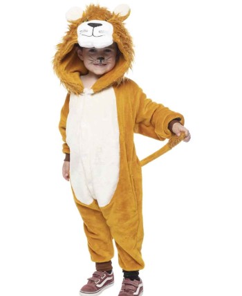 DISFRAZ DE LEON INFANTIL
