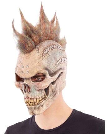 CARETA CALAVERA PUNKY CRESTA