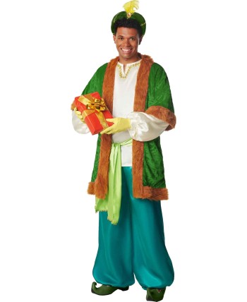 TRAJE PAJE REY GASPAR VERDE