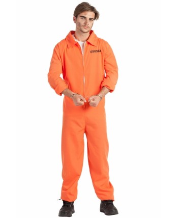 DISFRAZ DE FUGITIVO NARANJA