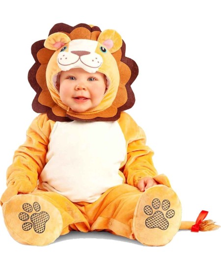 DISFRAZ DE LEON SIMPATICO PARA BEBE