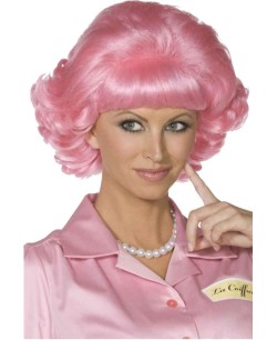 PELUCA GREASE FRENCHY ROSA