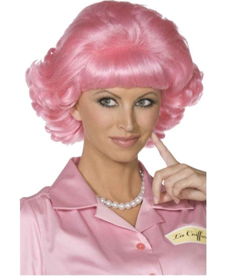 PELUCA GREASE FRENCHY ROSA
