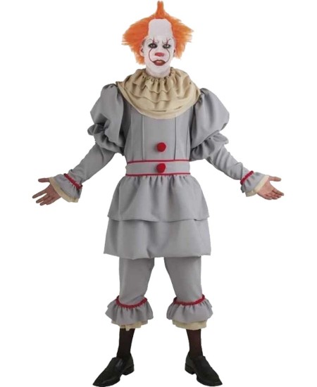 DISFRAZ DE PAYASO TERROR PARA HOMBRE